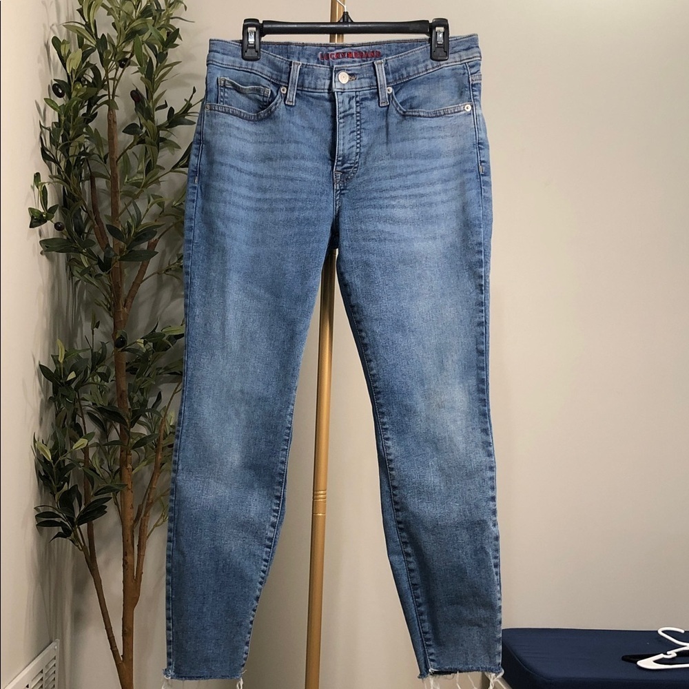 Lucky Brand Light Blue Ankle Jeans (B1)